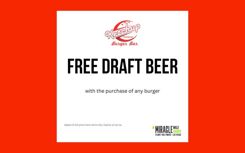 Ketchup Premium Burger Bar at Miracle Mile Shops at Hollywood